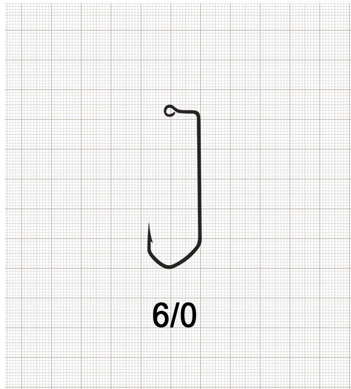 PREMIUM EURO JIG 6/0 N / 1000 шт.