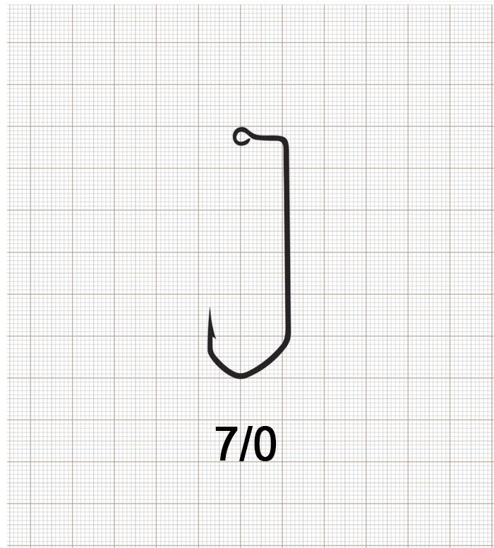 PREMIUM EURO JIG 7/0 N / 1000 шт.
