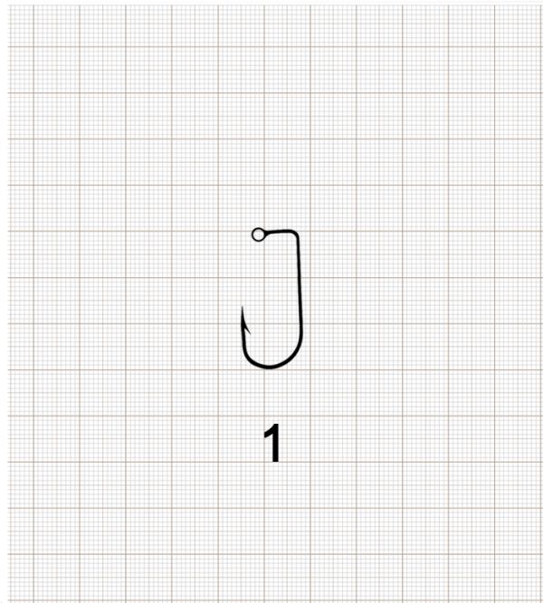 PREMIUM ROUND JIG 1 N / 1000 шт.