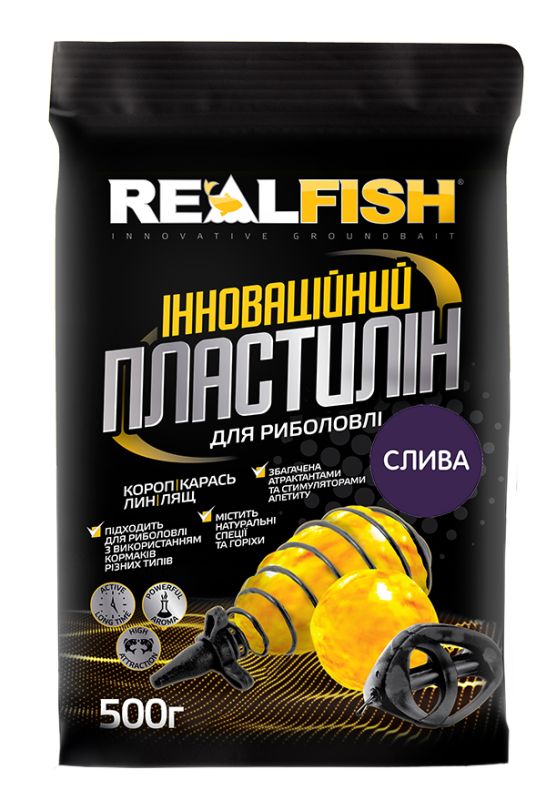 Пластилін RealFish Ананас 0,5 кг.