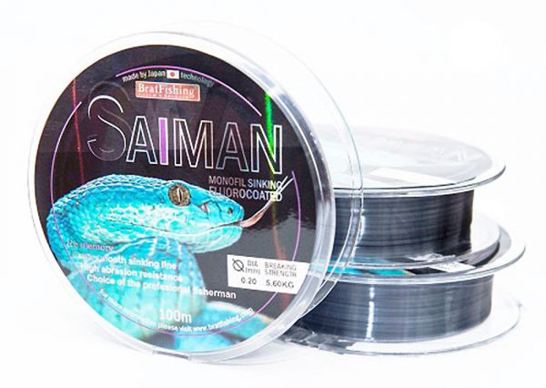SAIMAN MONOFIL SINKING FLUOROCOATED 100 m 0.28 mm
