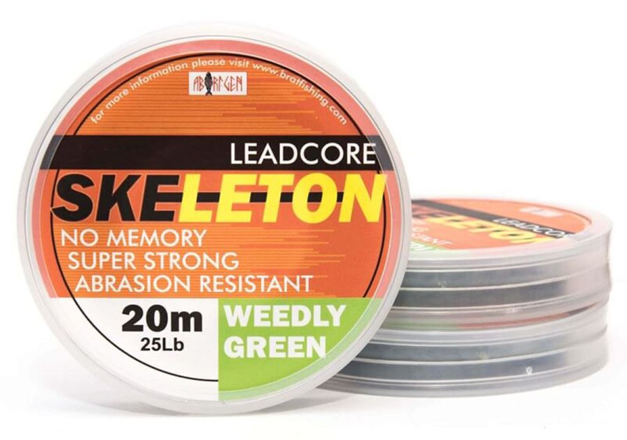 SKELETON LEADCORE BLACK SILT 20 m 45 Lb