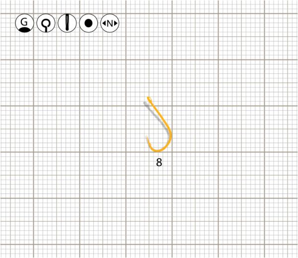BRATFISHING SODE - R 8 G / 10 шт.