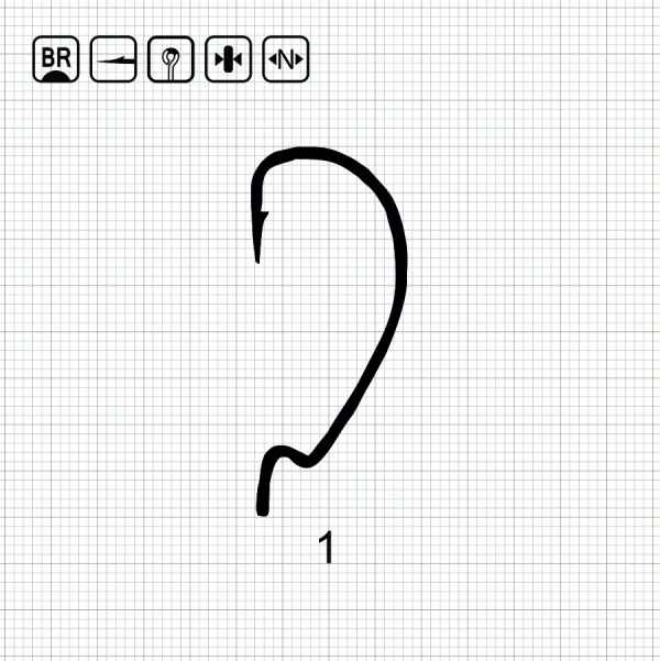 SCORPION SUPER LOCK WORM 1 BN / 10 шт.