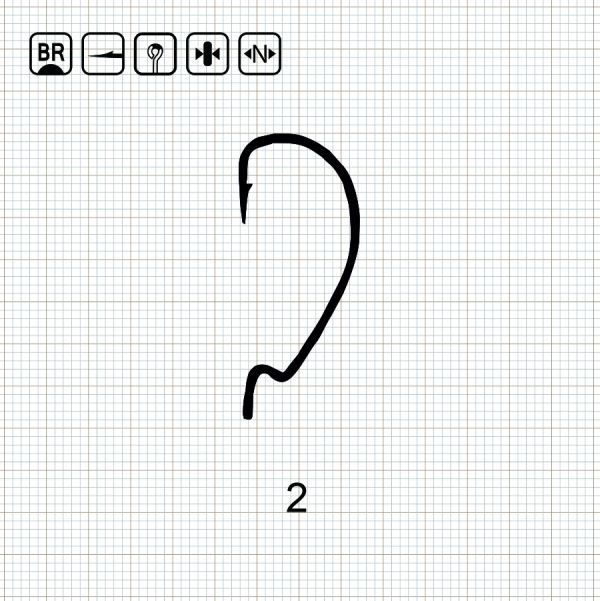 SCORPION SUPER LOCK WORM 2 BN / 10 шт.