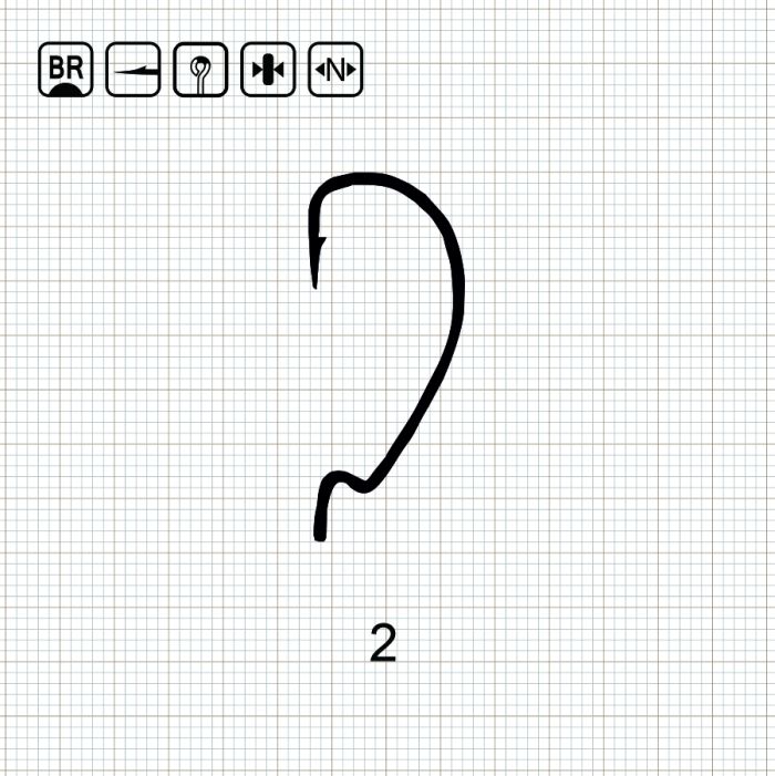SCORPION SUPER LOCK WORM 2 BN / 10 шт.