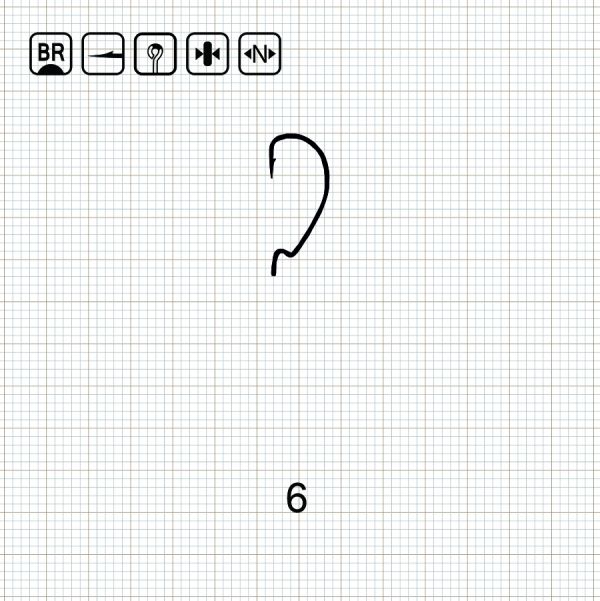 SCORPION SUPER LOCK WORM 6 BN / 10 шт.