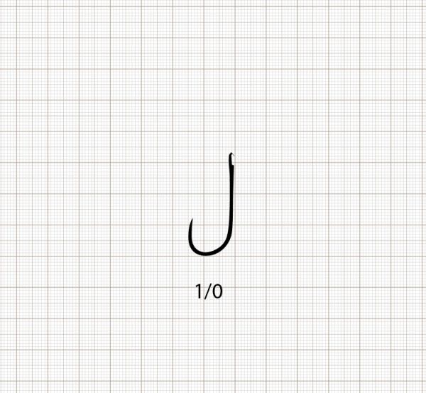 SCORPION TROUT SINGLE 1/0 BN / 10 шт.