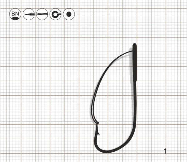 SCORPION WEEDLESS SPROAT 1 BN / 10 шт.
