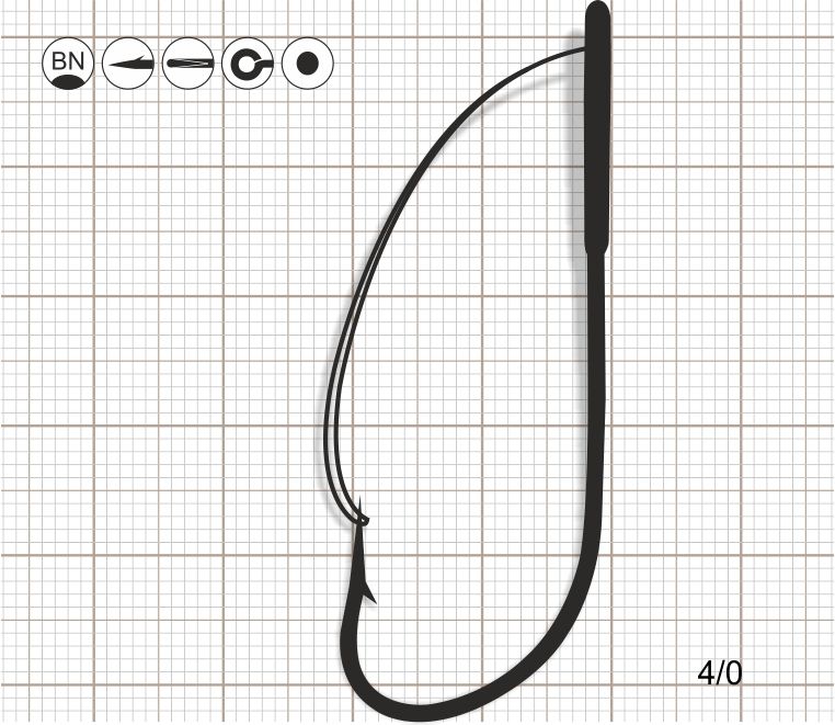 SCORPION WEEDLESS SPROAT 4/0 BN / 10 шт.