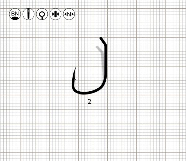 BRATFISHING WIDE GAPE 2 BN / 10 шт.