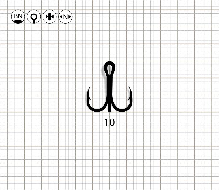 Y - SYMMETRIC EAGLE ROUND BEND 10 BN / 25 шт.