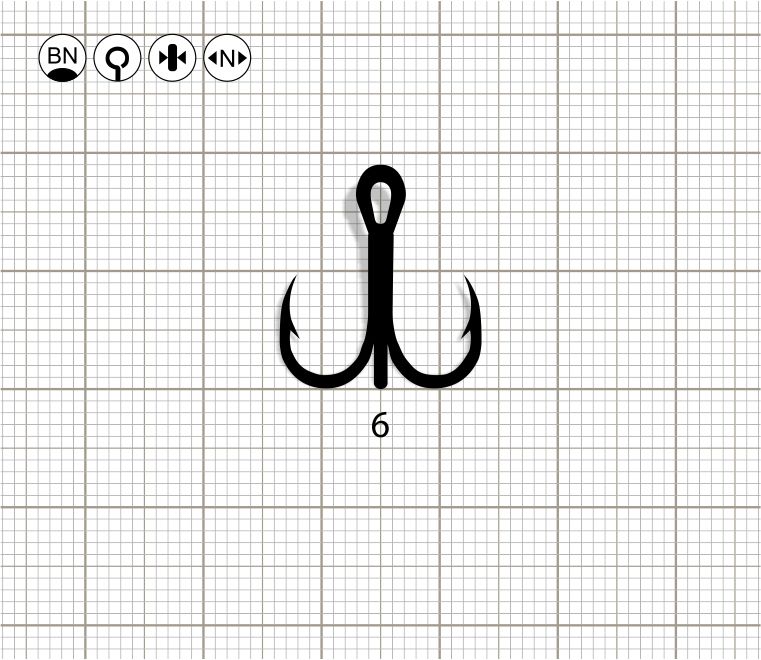 Y - SYMMETRIC EAGLE ROUND BEND 6 BN / 25 шт.